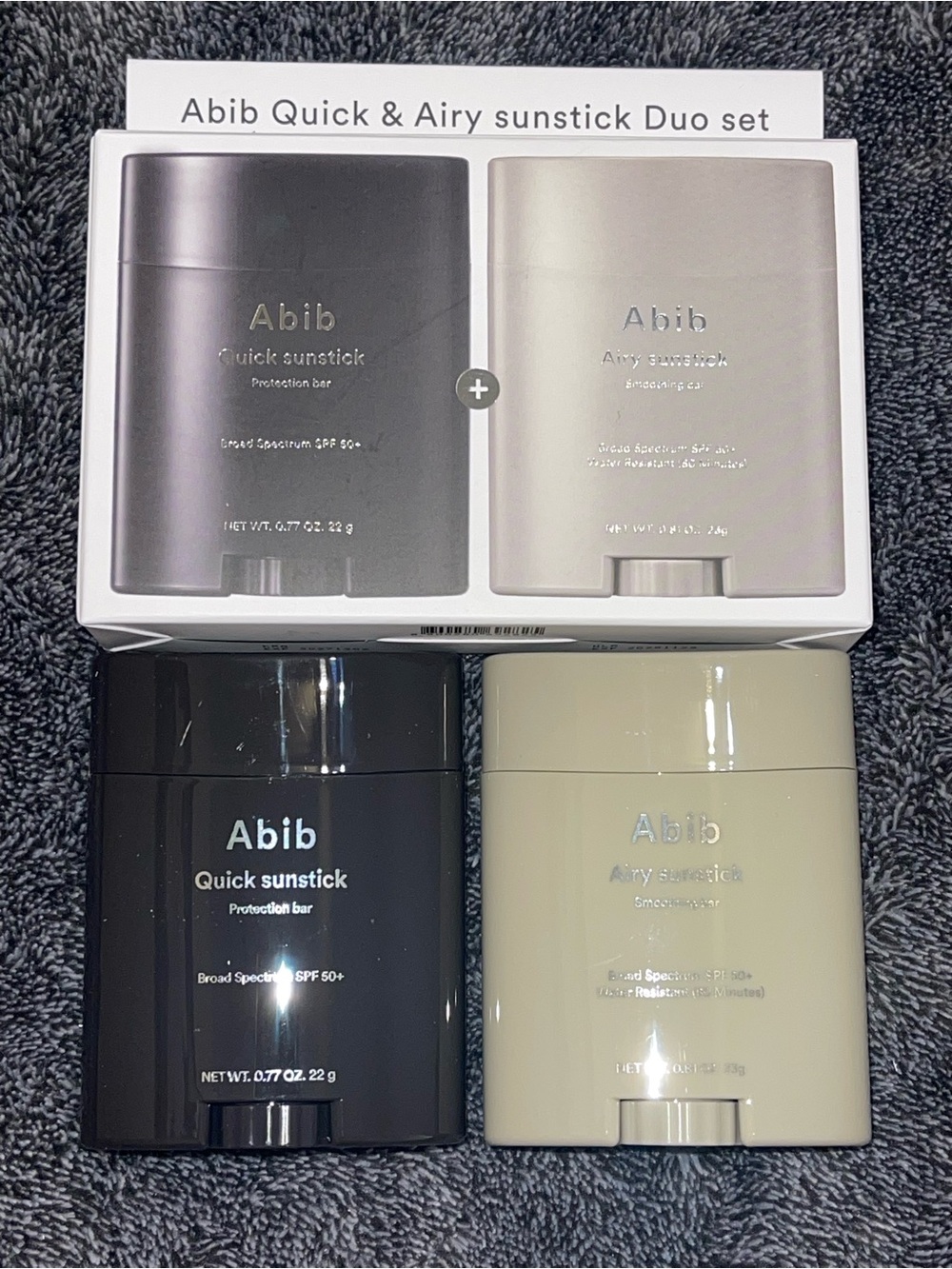 Abib Quick & Airy Sunstick Duo Set Quick Sunstick SPF 50+